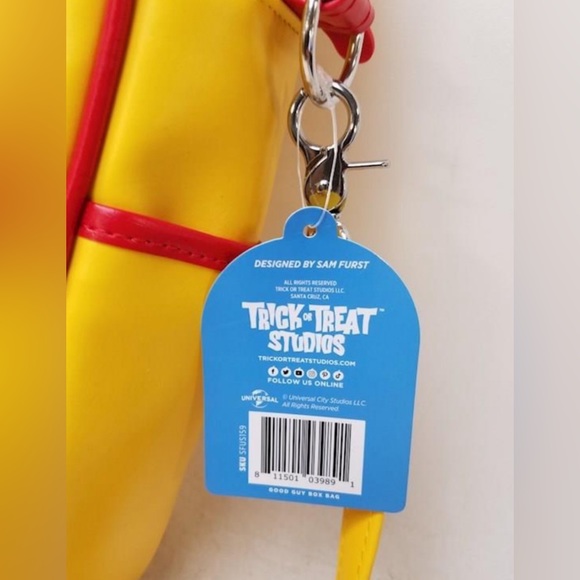 Official Child's Play 2 Good Guy Doll Chucky Box Dual Crossbody Backpack - NWT - Picture 10 of 12